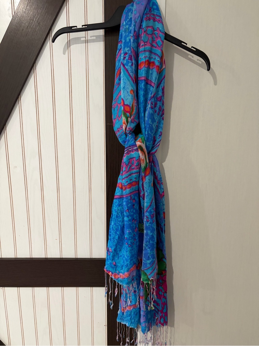 Beautiful Multicolored Deena & Ozzy Wrap/Scarf Rayon Blend Boho